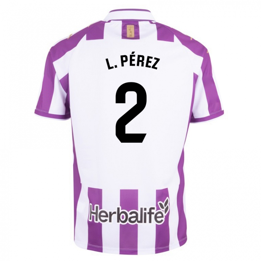 Børn Luis Pérez #2 Lilla Hjemmebane Spillertrøjer 2023/24 Trøje T-Shirt