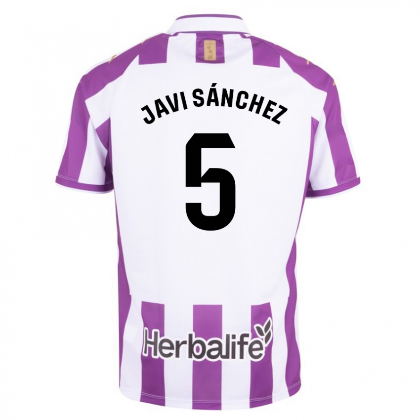 Børn Javi Sánchez #5 Lilla Hjemmebane Spillertrøjer 2023/24 Trøje T-Shirt