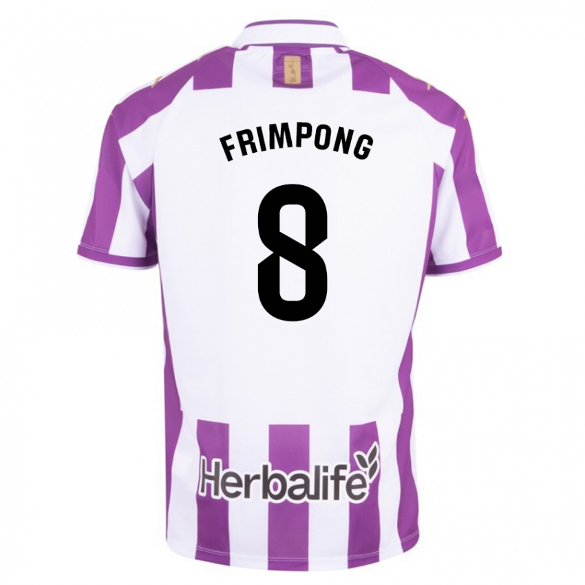 Børn Eugene Frimpong #8 Lilla Hjemmebane Spillertrøjer 2023/24 Trøje T-Shirt