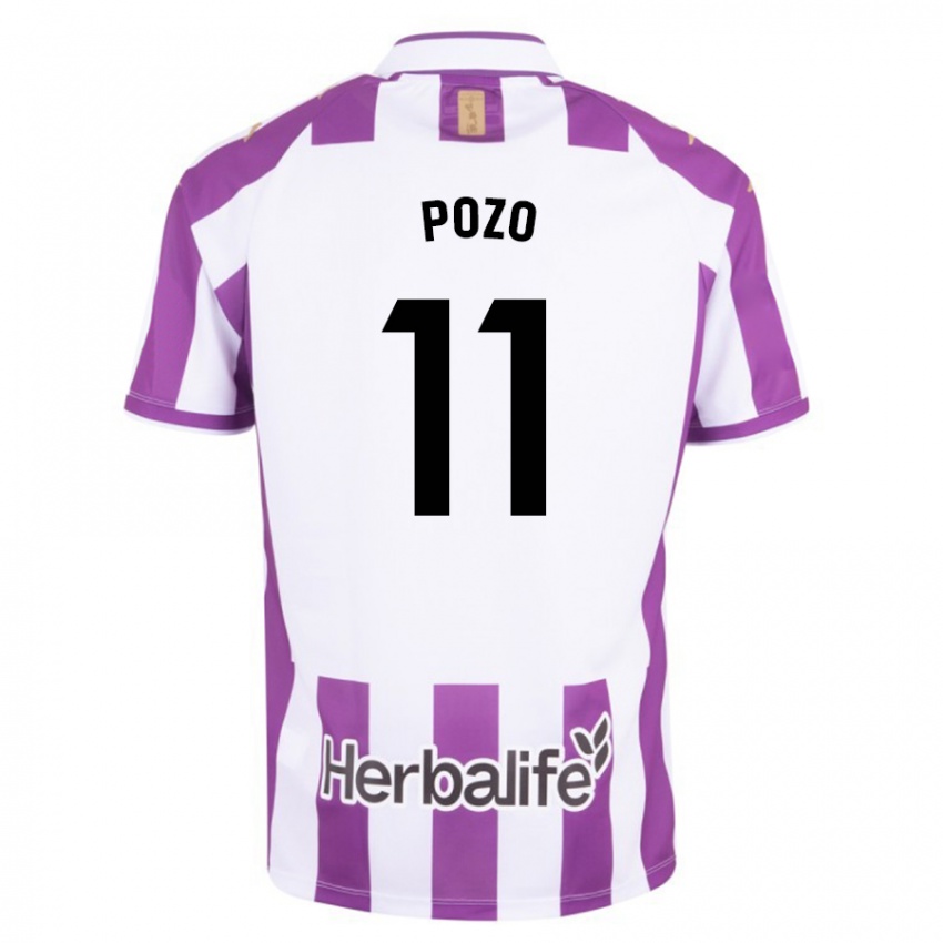 Børn Manuel Pozo #11 Lilla Hjemmebane Spillertrøjer 2023/24 Trøje T-Shirt