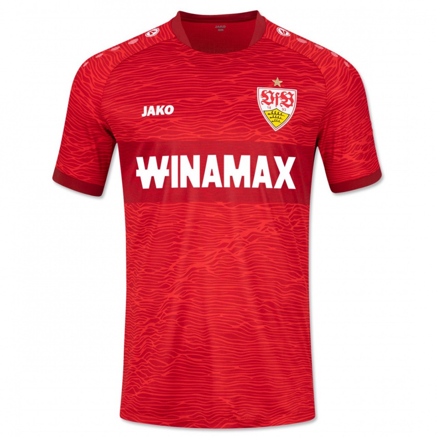 Børn Mattheos Tsigkas #0 Rød Udebane Spillertrøjer 2023/24 Trøje T-Shirt