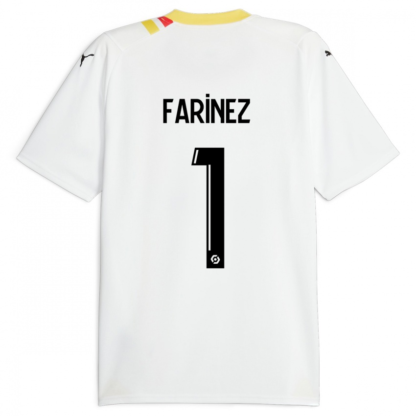 Børn Wuilker Fariñez #1 Sort Udebane Spillertrøjer 2023/24 Trøje T-Shirt