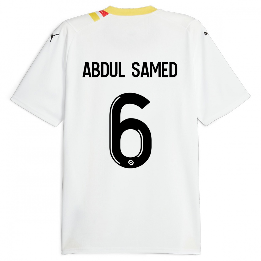 Børn Salis Abdul Samed #6 Sort Udebane Spillertrøjer 2023/24 Trøje T-Shirt