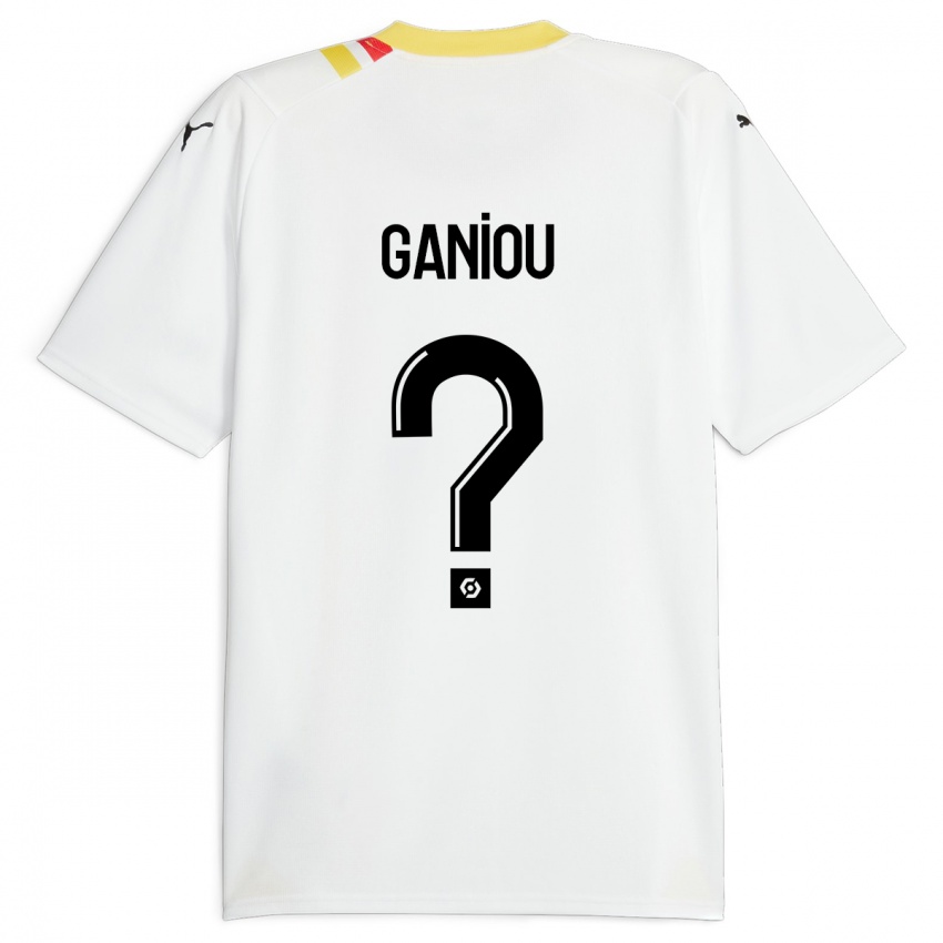 Børn Ismaëlo Ganiou #0 Sort Udebane Spillertrøjer 2023/24 Trøje T-Shirt