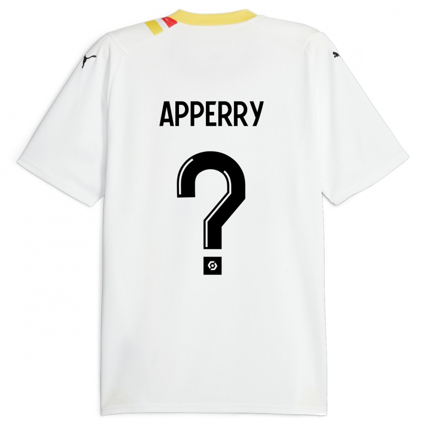 Børn Marceau Apperry #0 Sort Udebane Spillertrøjer 2023/24 Trøje T-Shirt