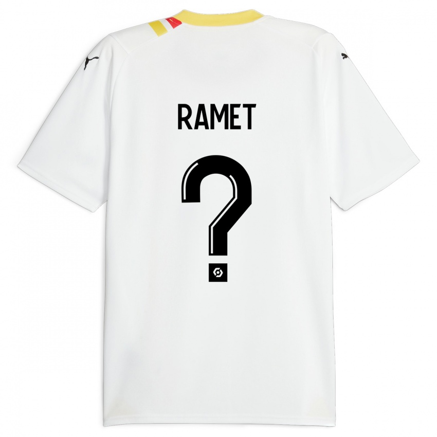 Børn Simon Ramet #0 Sort Udebane Spillertrøjer 2023/24 Trøje T-Shirt