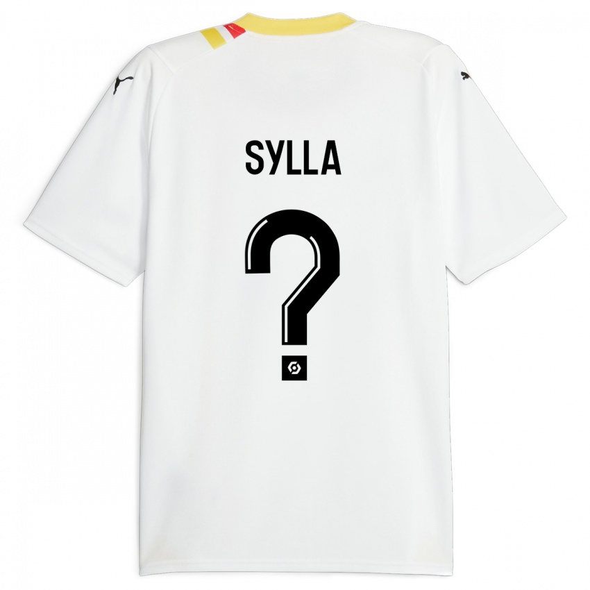 Børn Fodé Sylla #0 Sort Udebane Spillertrøjer 2023/24 Trøje T-Shirt