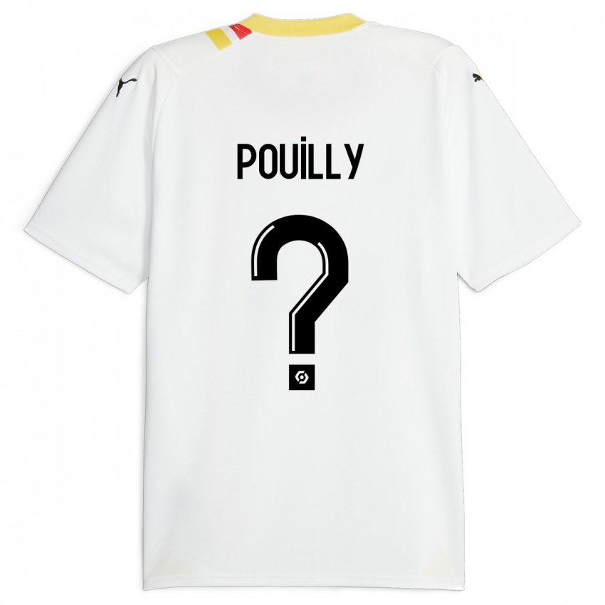 Børn Tom Pouilly #0 Sort Udebane Spillertrøjer 2023/24 Trøje T-Shirt