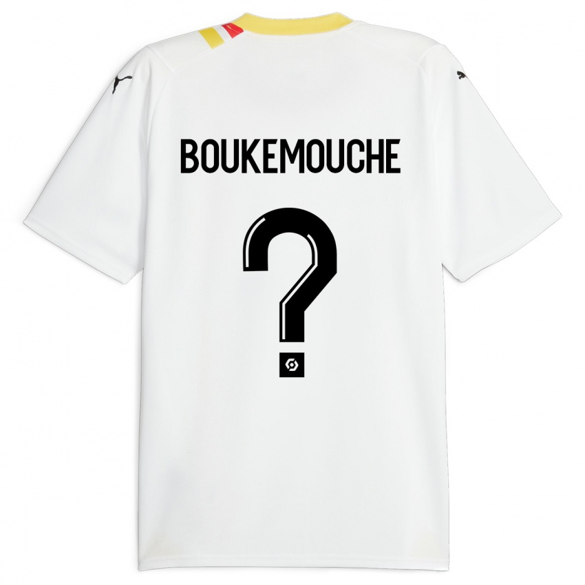 Børn Amine Boukemouche #0 Sort Udebane Spillertrøjer 2023/24 Trøje T-Shirt