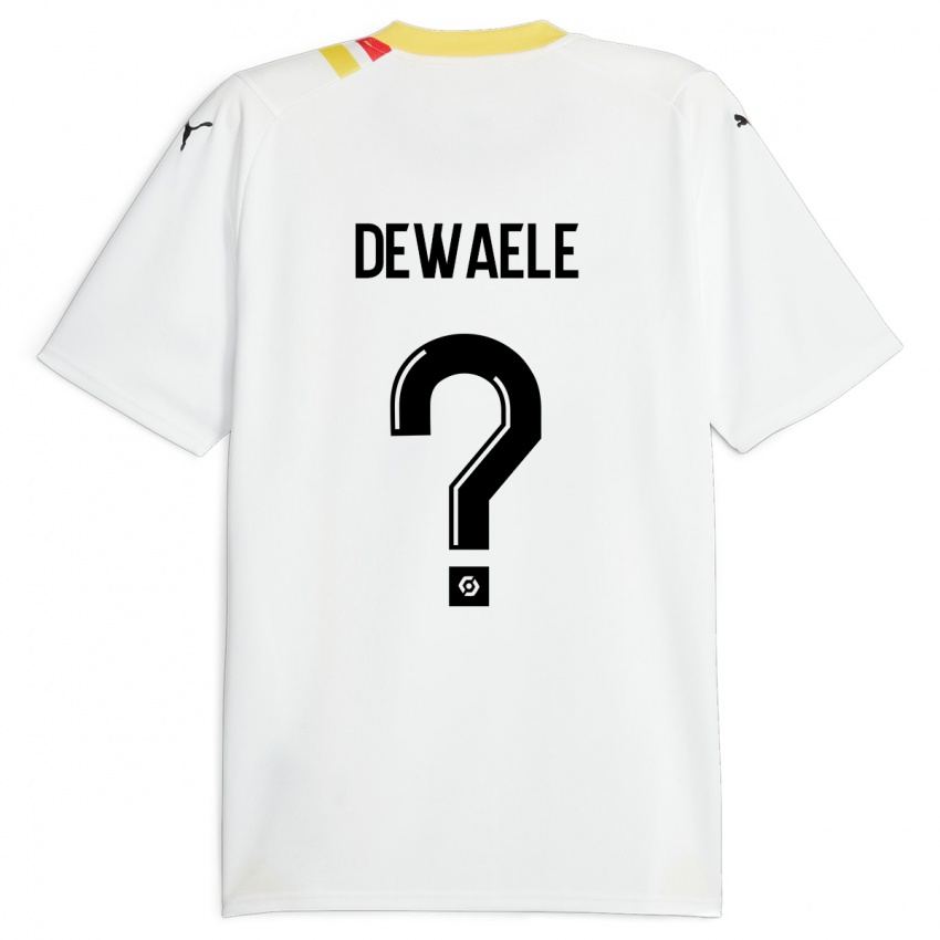 Børn Florian Dewaele #0 Sort Udebane Spillertrøjer 2023/24 Trøje T-Shirt