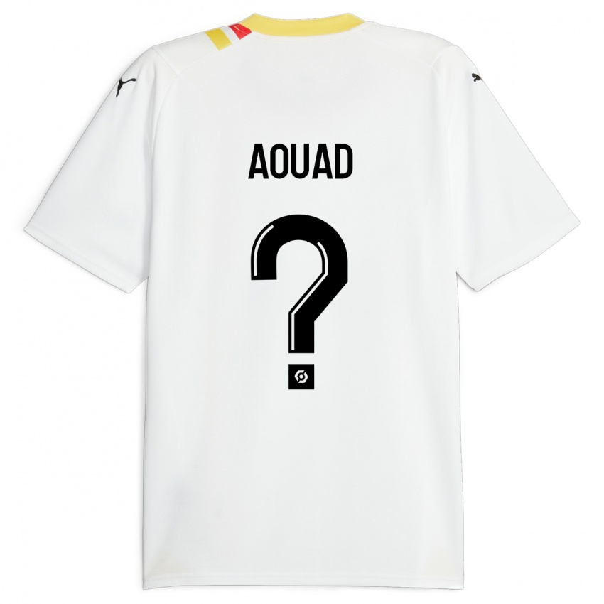 Børn Ismaël Aouad #0 Sort Udebane Spillertrøjer 2023/24 Trøje T-Shirt