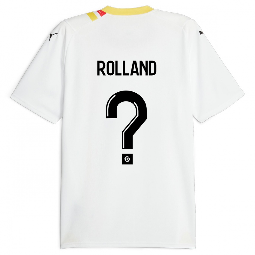 Børn Paul Rolland #0 Sort Udebane Spillertrøjer 2023/24 Trøje T-Shirt