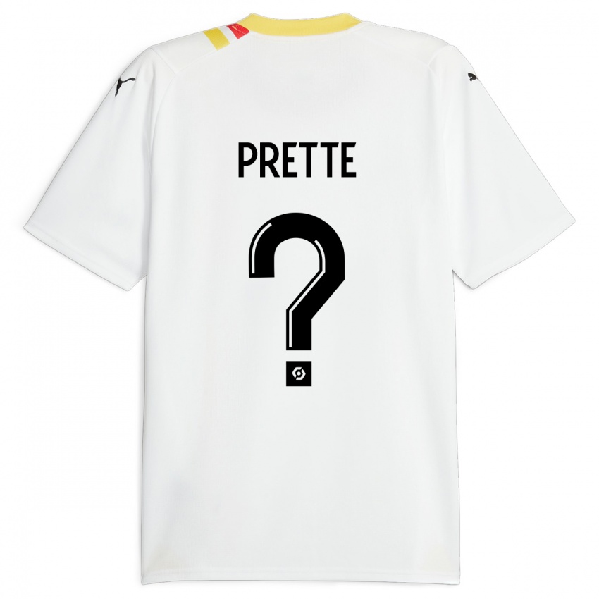 Børn Andréa Prette #0 Sort Udebane Spillertrøjer 2023/24 Trøje T-Shirt