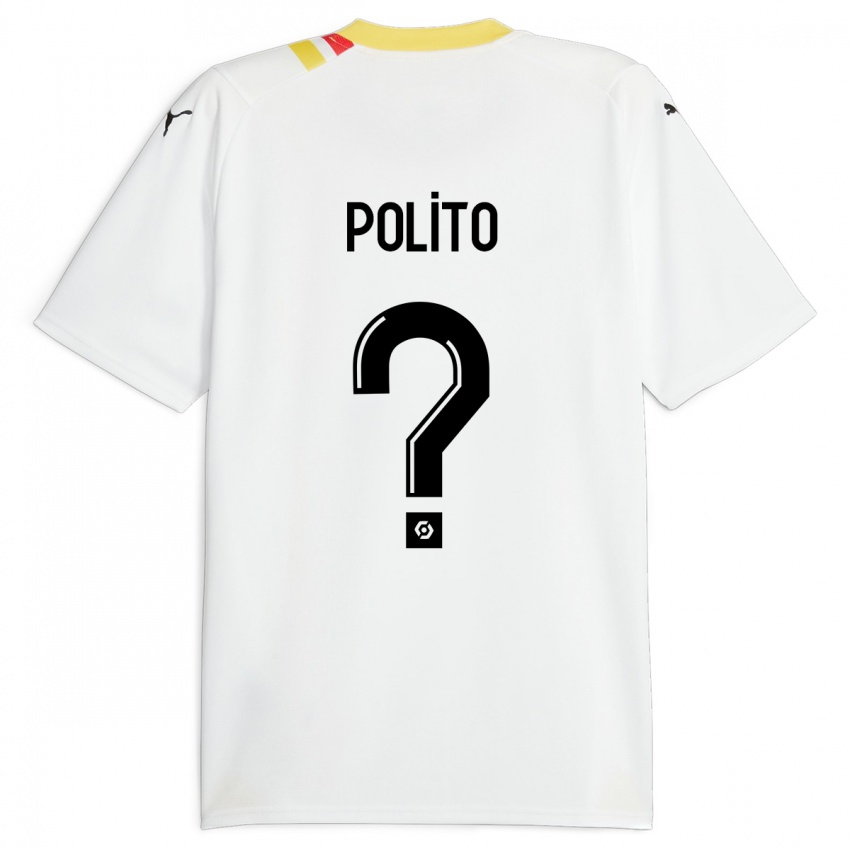 Børn Carla Polito #0 Sort Udebane Spillertrøjer 2023/24 Trøje T-Shirt