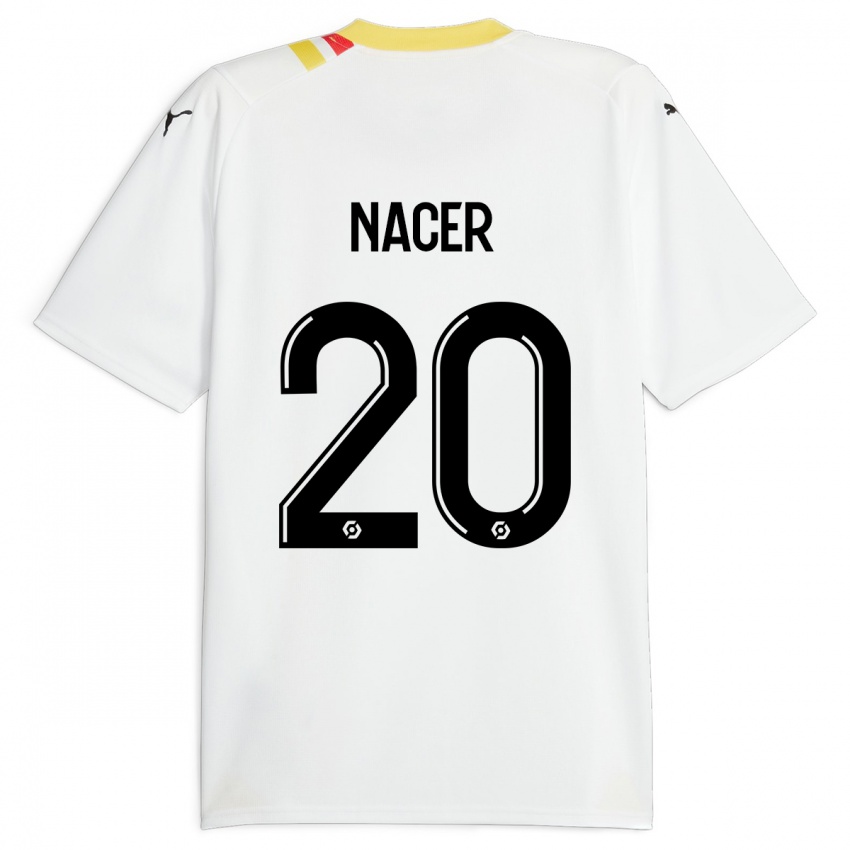 Børn Myriem Nacer #20 Sort Udebane Spillertrøjer 2023/24 Trøje T-Shirt