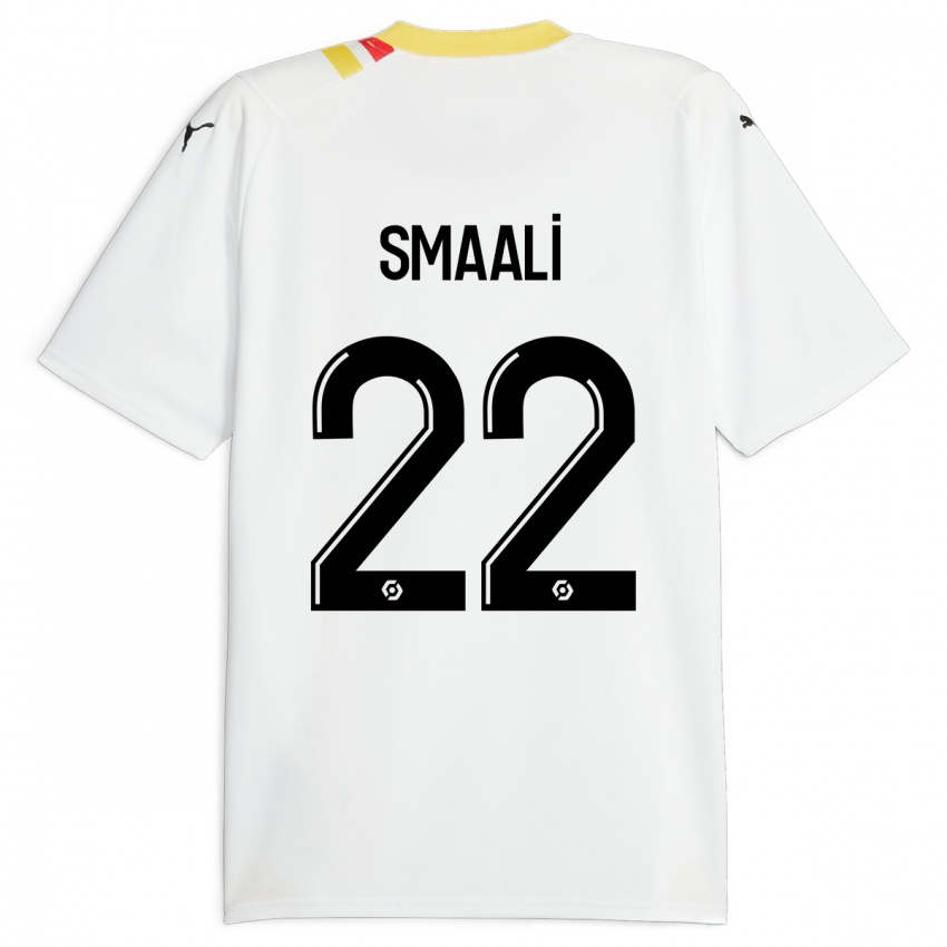 Børn Emma Smaali #22 Sort Udebane Spillertrøjer 2023/24 Trøje T-Shirt