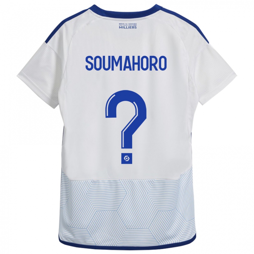 Børn Mohamed Soumahoro #0 Hvid Udebane Spillertrøjer 2023/24 Trøje T-Shirt