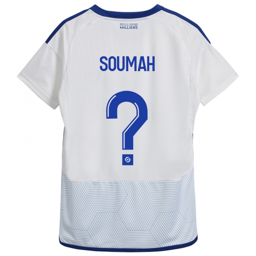 Børn Mohamed Soumah #0 Hvid Udebane Spillertrøjer 2023/24 Trøje T-Shirt