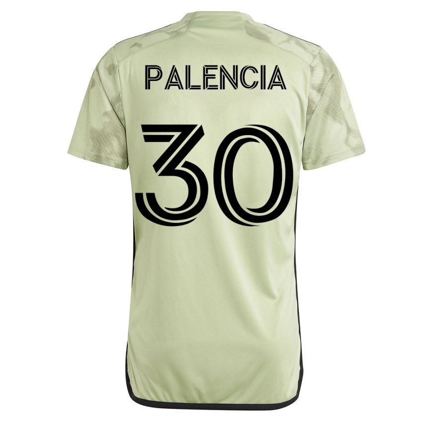 Børn Sergi Palencia #30 Grøn Udebane Spillertrøjer 2023/24 Trøje T-Shirt