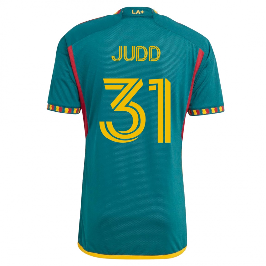 Børn Preston Judd #31 Grøn Udebane Spillertrøjer 2023/24 Trøje T-Shirt