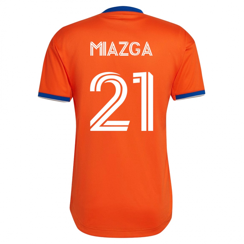 Børn Matt Miazga #21 Hvid Udebane Spillertrøjer 2023/24 Trøje T-Shirt