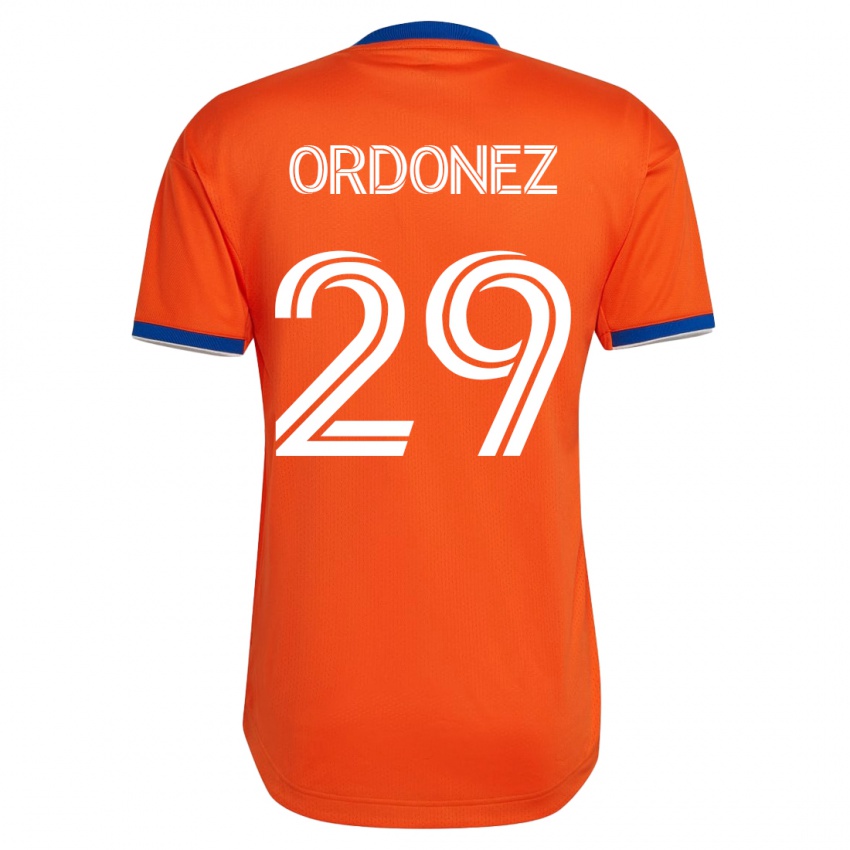 Børn Arquímides Ordóñez #29 Hvid Udebane Spillertrøjer 2023/24 Trøje T-Shirt