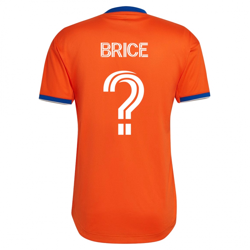 Børn Nolan Brice #0 Hvid Udebane Spillertrøjer 2023/24 Trøje T-Shirt