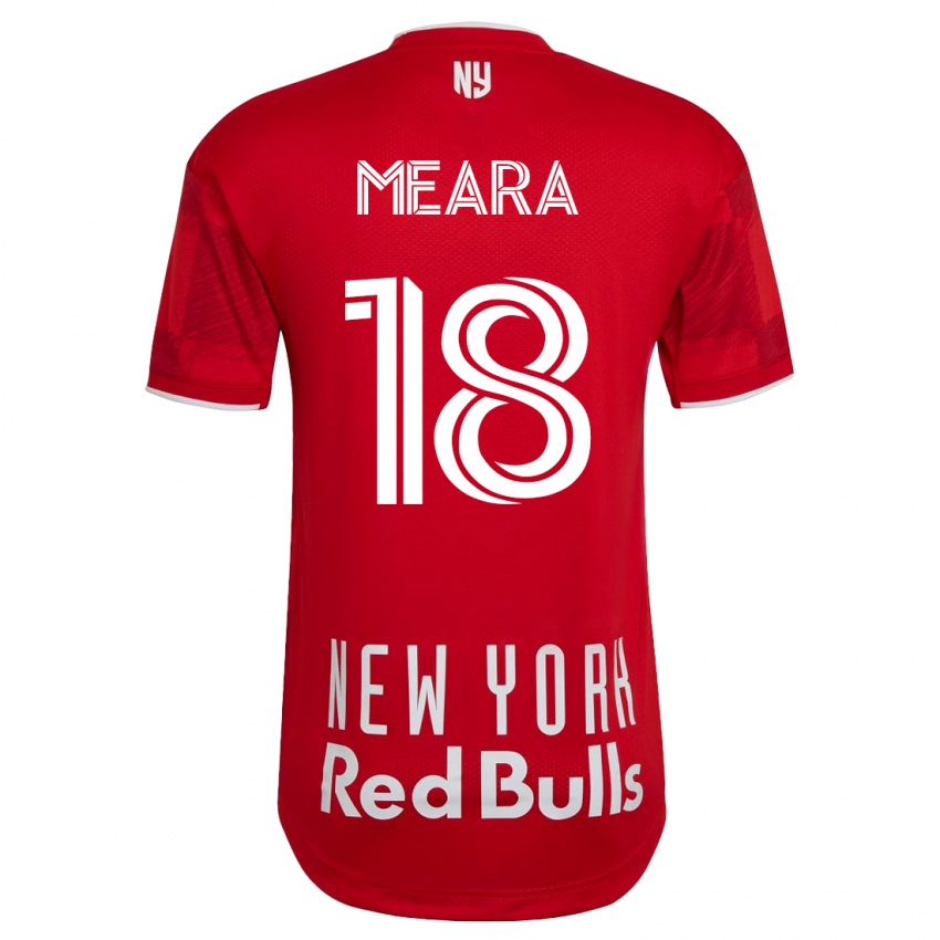 Børn Ryan Meara #18 Beige-Guld Udebane Spillertrøjer 2023/24 Trøje T-Shirt