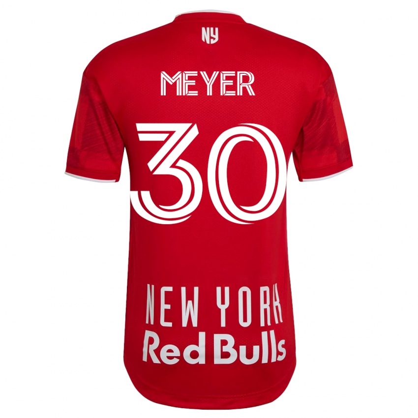 Børn Will Meyer #30 Beige-Guld Udebane Spillertrøjer 2023/24 Trøje T-Shirt