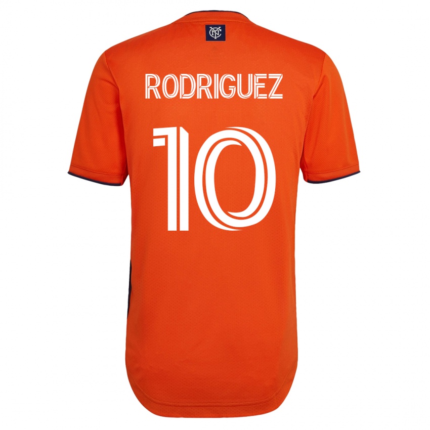 Børn Santiago Rodríguez #10 Sort Udebane Spillertrøjer 2023/24 Trøje T-Shirt
