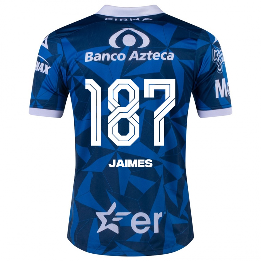 Børn Tristhan Jaimes #187 Blå Udebane Spillertrøjer 2023/24 Trøje T-Shirt