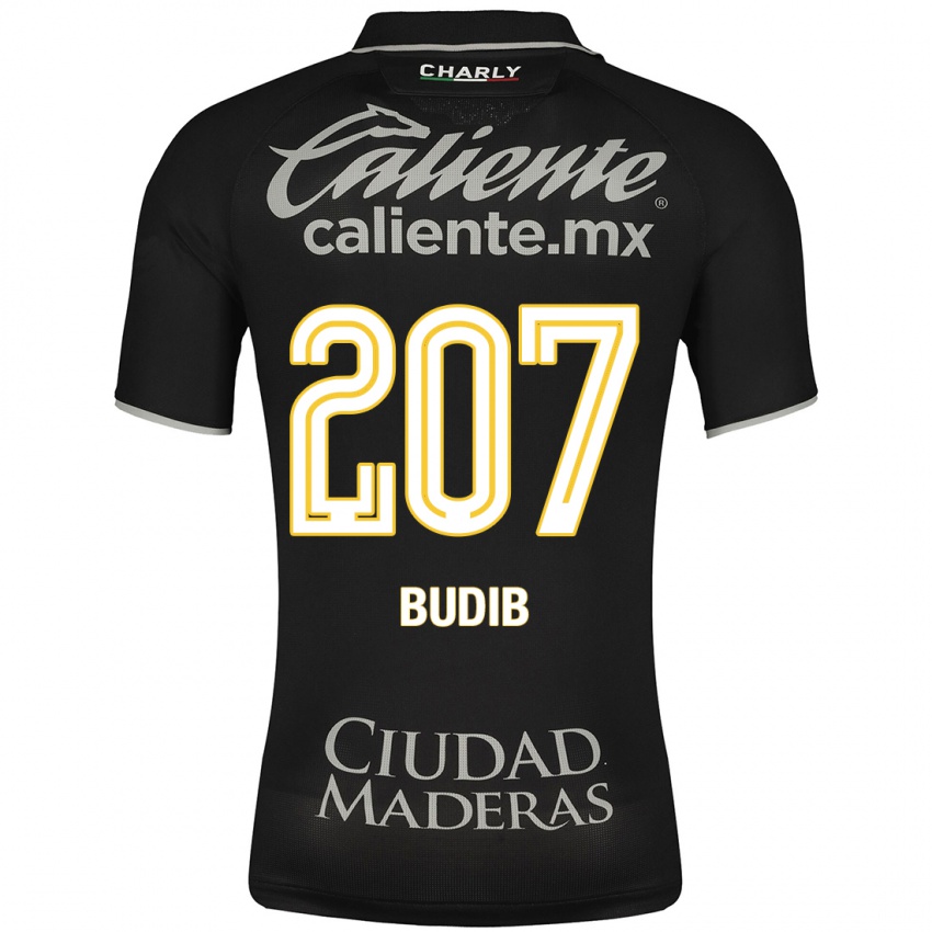 Børn Pedro Budib #207 Sort Udebane Spillertrøjer 2023/24 Trøje T-Shirt