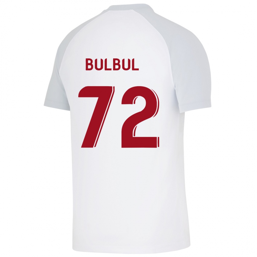 Børn Ali Turap Bülbül #72 Hvid Udebane Spillertrøjer 2023/24 Trøje T-Shirt