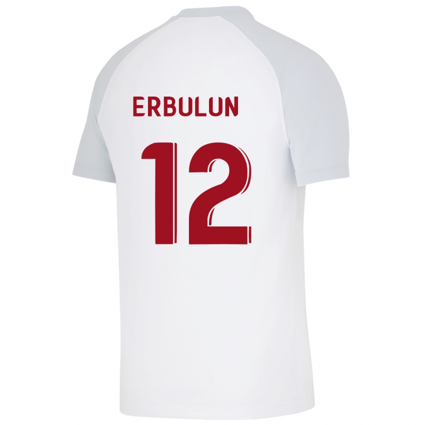 Børn Helin Erbulun #12 Hvid Udebane Spillertrøjer 2023/24 Trøje T-Shirt