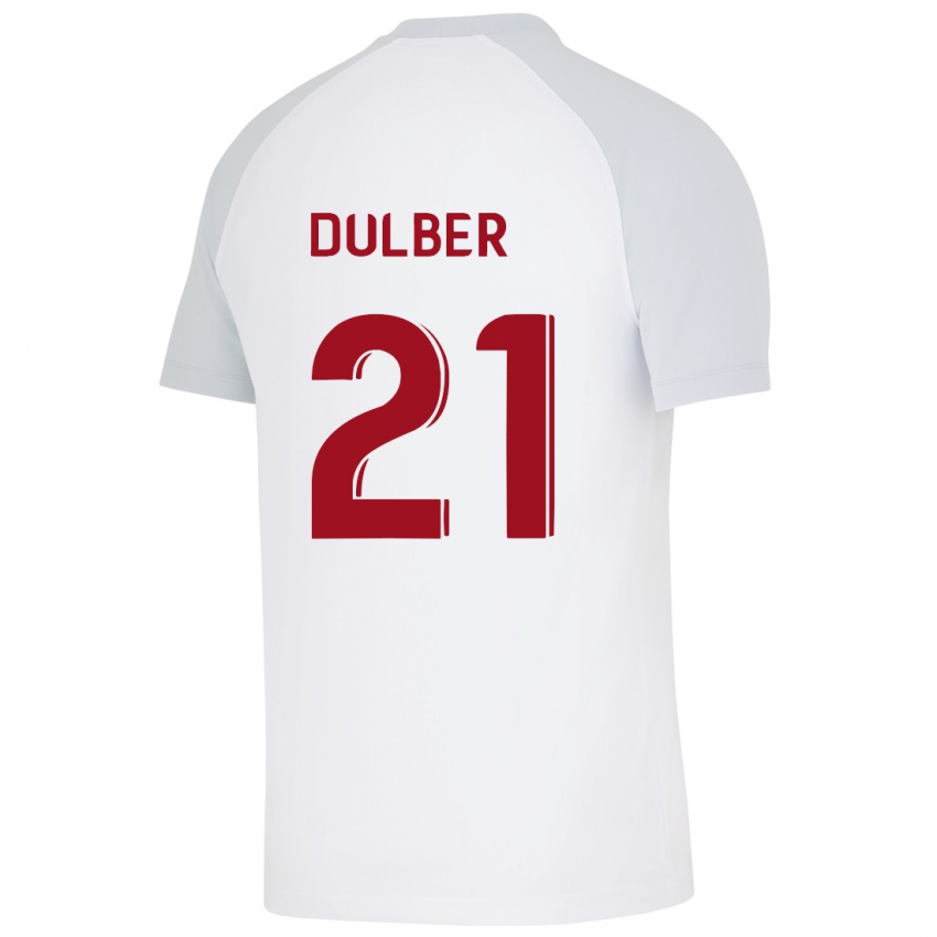 Børn Didem Dülber #21 Hvid Udebane Spillertrøjer 2023/24 Trøje T-Shirt