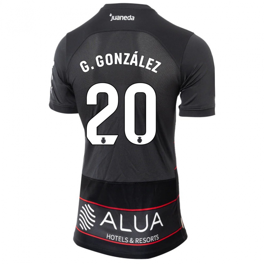 Børn Giovanni González #20 Sort Udebane Spillertrøjer 2023/24 Trøje T-Shirt