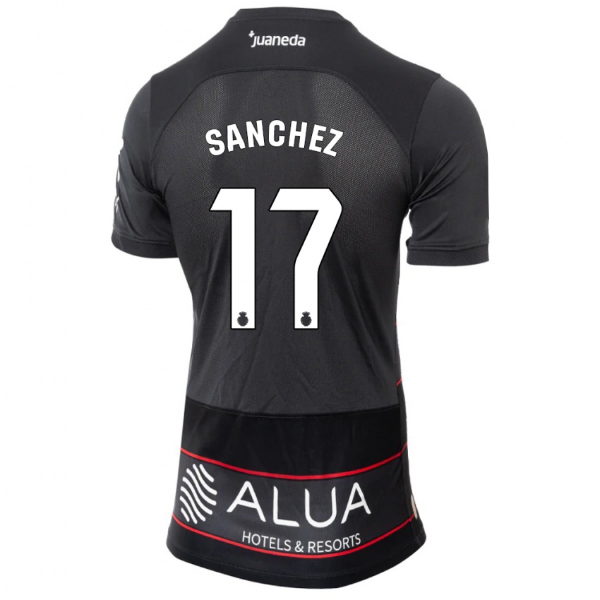 Børn Avelino Sánchez #17 Sort Udebane Spillertrøjer 2023/24 Trøje T-Shirt