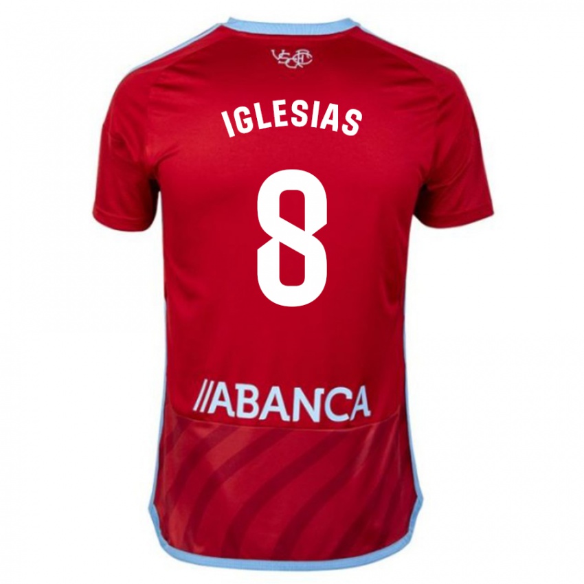 Børn Bruno Iglesias #8 Rød Udebane Spillertrøjer 2023/24 Trøje T-Shirt