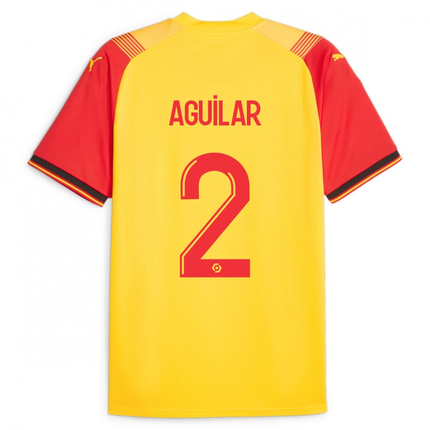 Mænd Ruben Aguilar #2 Gul Hjemmebane Spillertrøjer 2023/24 Trøje T-Shirt