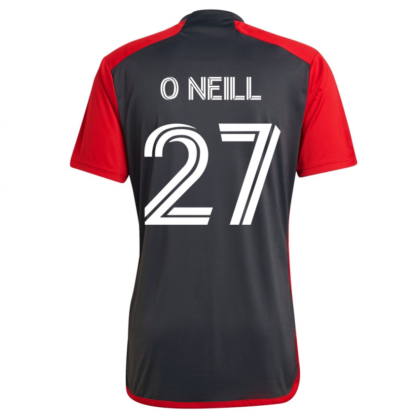 Mænd Shane O'neill #27 Grå Hjemmebane Spillertrøjer 2023/24 Trøje T-Shirt