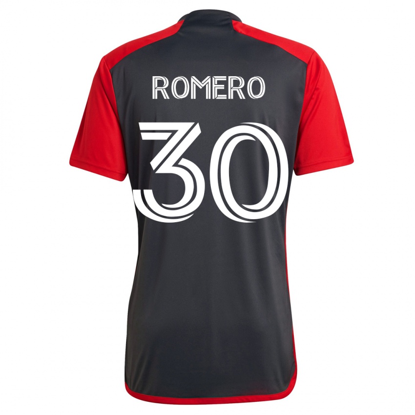 Mænd Tomás Romero #30 Grå Hjemmebane Spillertrøjer 2023/24 Trøje T-Shirt