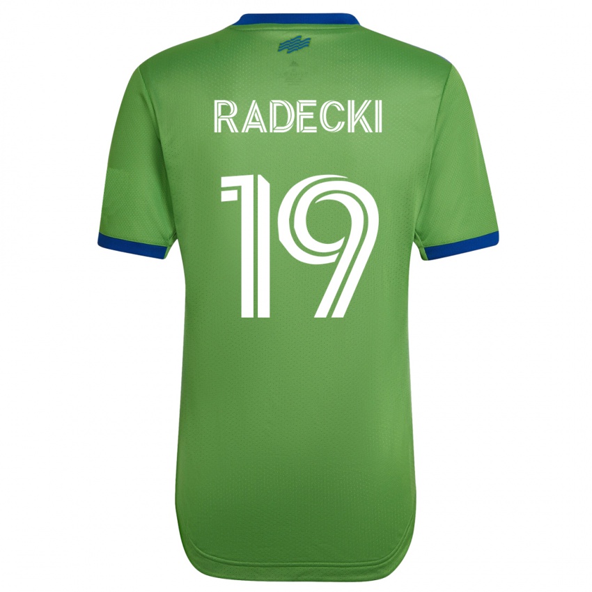 Mænd Taylor Radecki #19 Grøn Hjemmebane Spillertrøjer 2023/24 Trøje T-Shirt