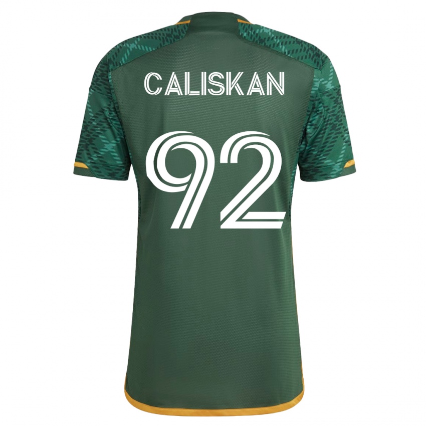 Mænd Noel Caliskan #92 Grøn Hjemmebane Spillertrøjer 2023/24 Trøje T-Shirt