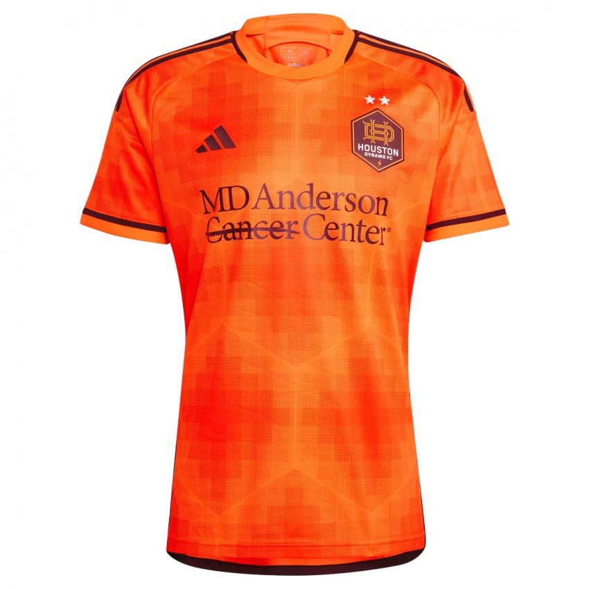 Mænd Brian Alanis #50 Appelsin Hjemmebane Spillertrøjer 2023/24 Trøje T-Shirt