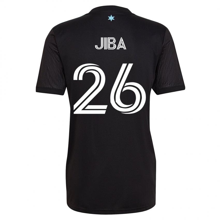 Mænd Ryen Jiba #26 Sort Hjemmebane Spillertrøjer 2023/24 Trøje T-Shirt