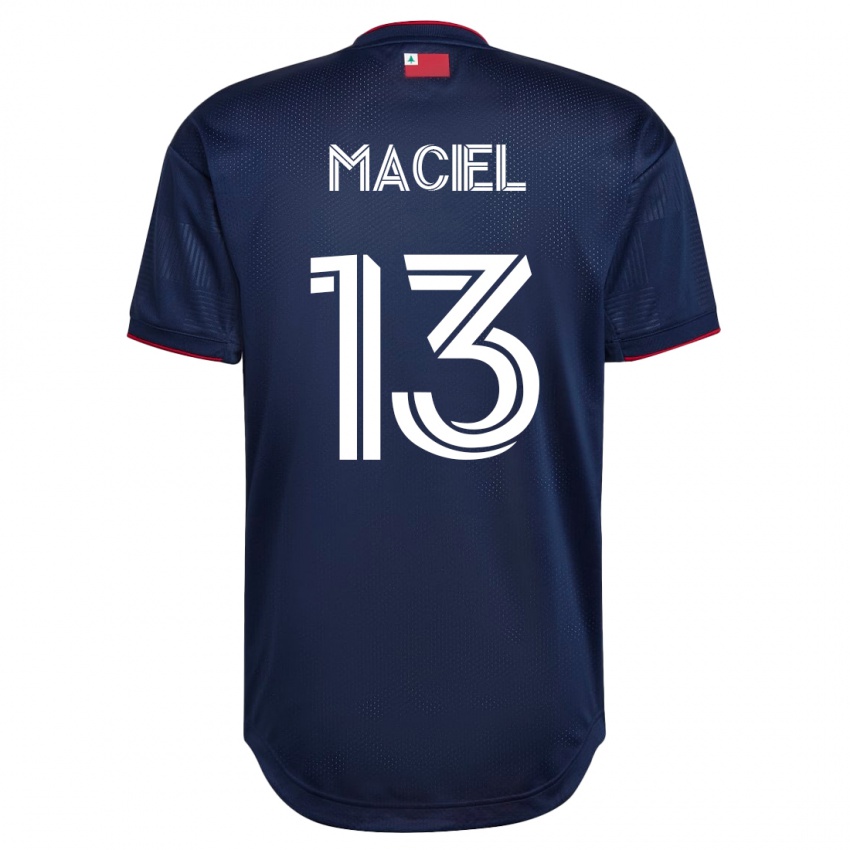 Mænd Maciel #13 Flåde Hjemmebane Spillertrøjer 2023/24 Trøje T-Shirt