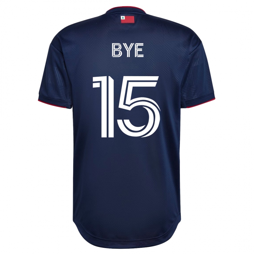 Mænd Brandon Bye #15 Flåde Hjemmebane Spillertrøjer 2023/24 Trøje T-Shirt