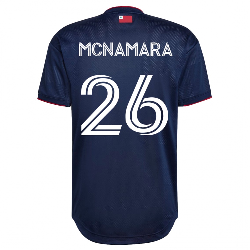 Mænd Tommy Mcnamara #26 Flåde Hjemmebane Spillertrøjer 2023/24 Trøje T-Shirt