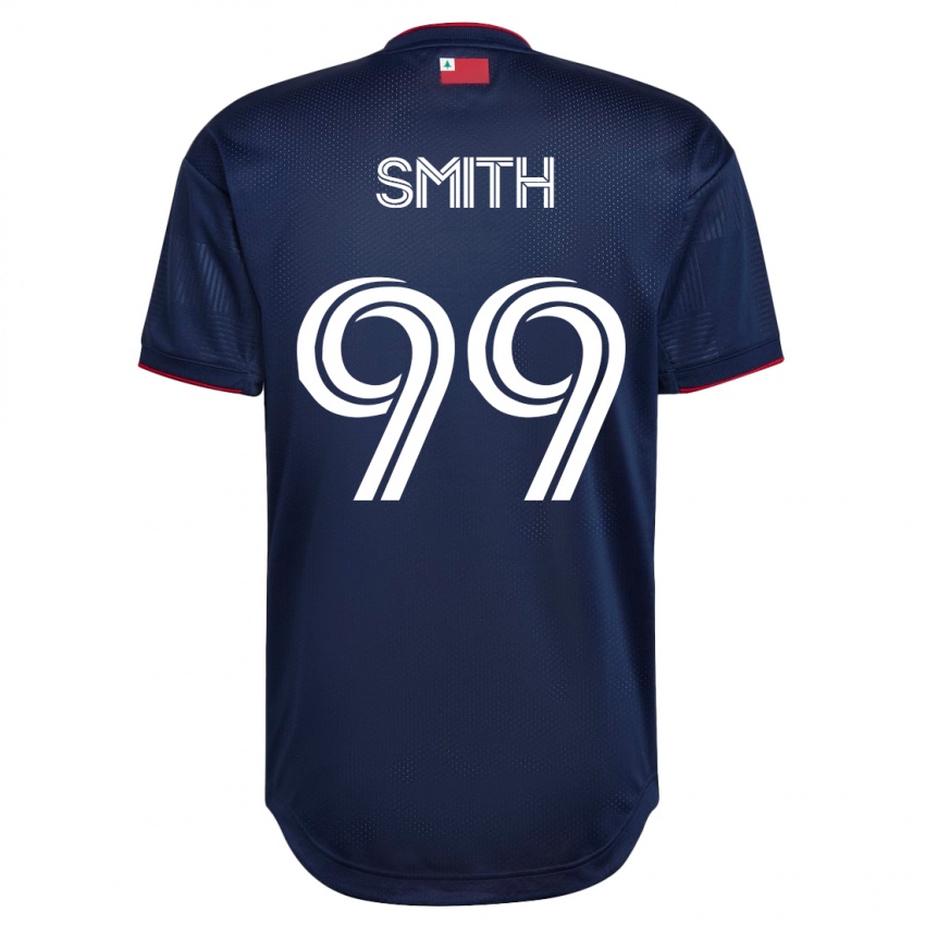 Mænd Jordan Adebayo-Smith #99 Flåde Hjemmebane Spillertrøjer 2023/24 Trøje T-Shirt