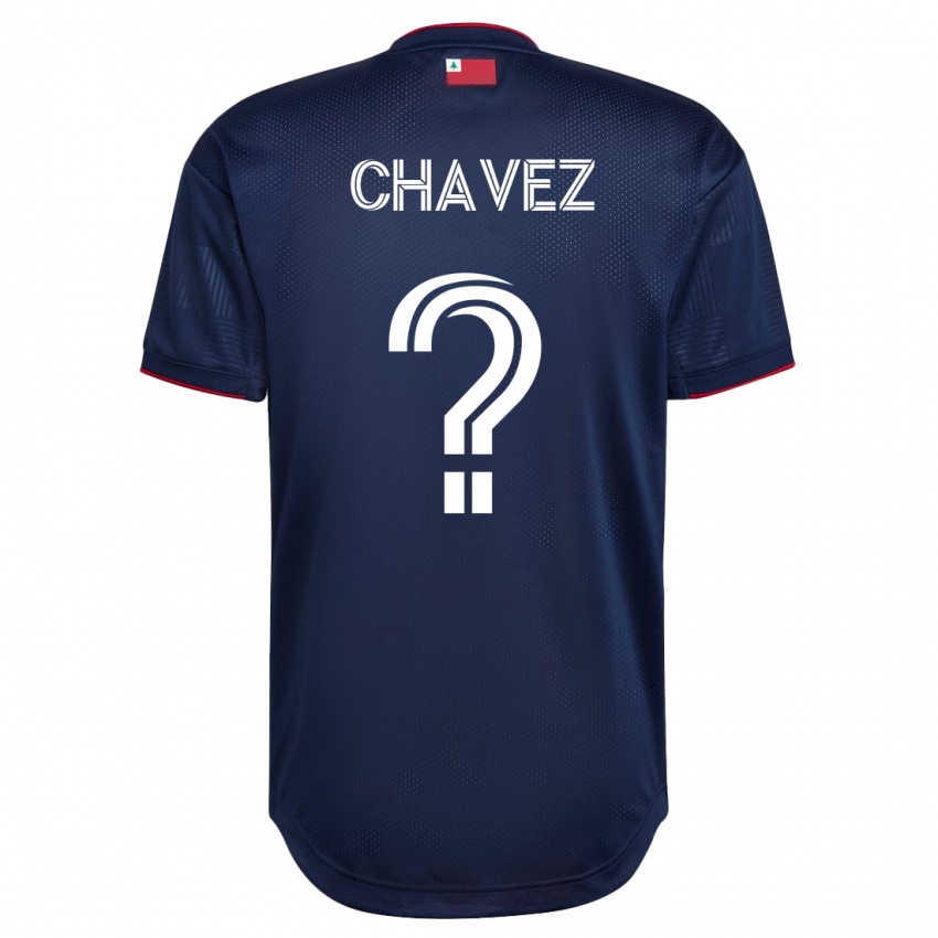 Mænd Gabriel Chávez #0 Flåde Hjemmebane Spillertrøjer 2023/24 Trøje T-Shirt